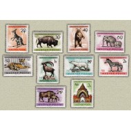 Ungaria 1961 - Gradina zoologica, animale, serie neuzata