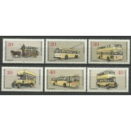 Berlin 1973 - Autobuze, transport, serie neuzata