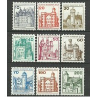 Berlin 1977 - Castele, uzuale, serie neuzata