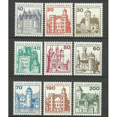 Berlin 1977 - Castele, uzuale, serie neuzata Berlin 1977 - Castele, uzuale, serie neuzata