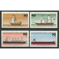 Berlin 1977 - Vapoare, serie neuzata