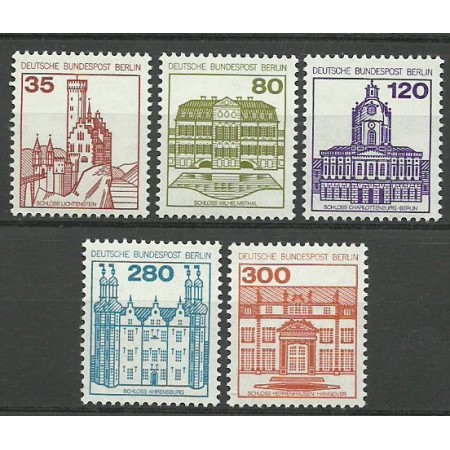 Berlin 1982 - Uzuale, castele, serie neuzata Berlin 1982 - Uzuale, castele, serie neuzata