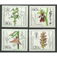 Berlin 1984 - Flori, orhidee, serie neuzata