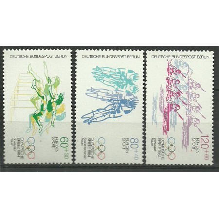 Berlin 1984 - Jocurile Olimpice, sport, serie neuzata Berlin 1984 - Jocurile Olimpice, sport, serie neuzata