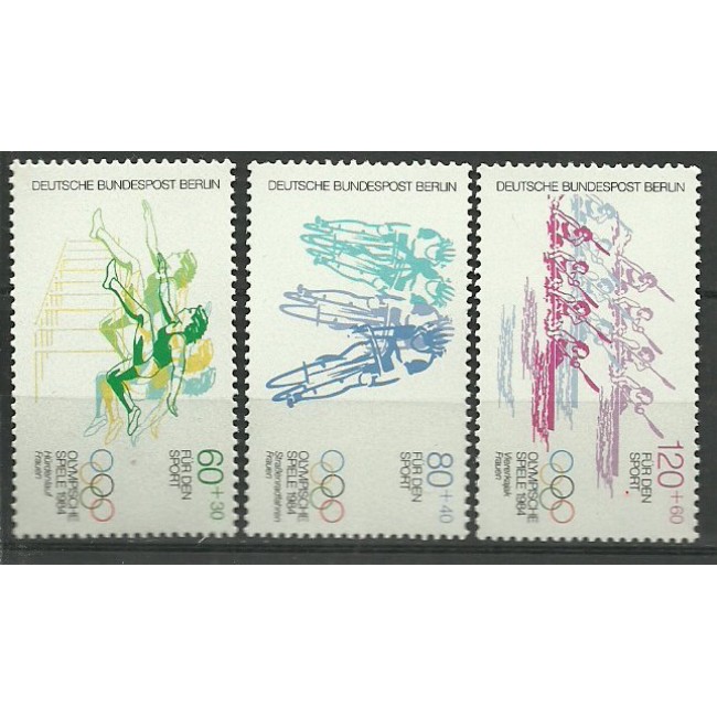 Berlin 1984 - Jocurile Olimpice, sport, serie neuzata Berlin 1984 - Jocurile Olimpice, sport, serie neuzata