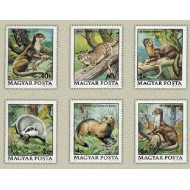 Ungaria 1979 - Fauna protejata, animale, serie neuzata