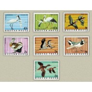 Ungaria 1977 - Pasari, serie neuzata