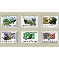 Ungaria 1977 - Pasari, pauni, serie neuzata