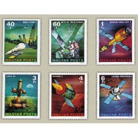 Ungaria 1977 - Cosmonautica, serie neuzata Ungaria 1977 - Cosmonautica, serie neuzata