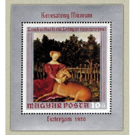 Ungaria 1970 - Pictura IX, colita neuzata Ungaria 1970 - Pictura IX, colita neuzata