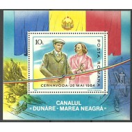 1985 - Canal Dunare-Marea Neagra, Ceausescu, colita neuzata