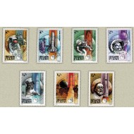 Ungaria 1982 - Cosmonautica, serie neuzata
