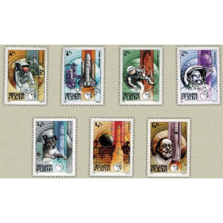 Ungaria 1982 - Cosmonautica, serie neuzata Ungaria 1982 - Cosmonautica, serie neuzata