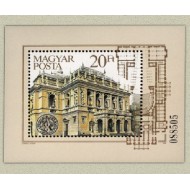 Ungaria 1984 - Cladirea Operei, colita neuzata
