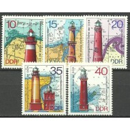 DDR 1974 - Faruri, serie neuzata