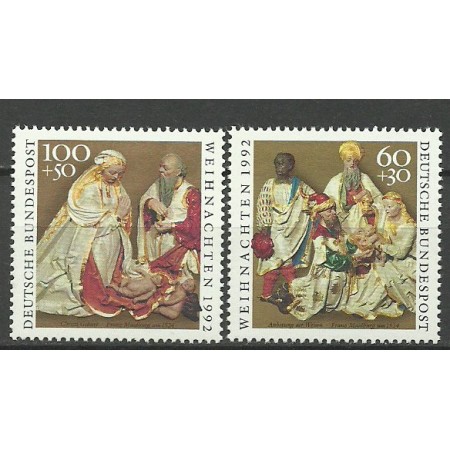 Germania 1992 - Craciun, serie neuzata Germania 1992 - Craciun, serie neuzata