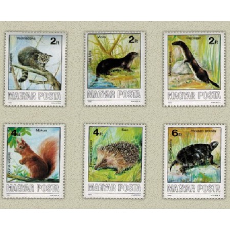 Ungaria 1986 - Fauna, animale, serie neuzata