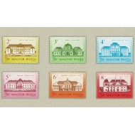 Ungaria 1986 - Uzuale, castele, serie neuzata