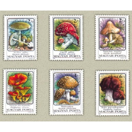 Ungaria 1986 - Ciuperci otrăvitoare, serie neuzata