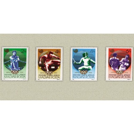 Ungaria 1988 - Jocurile Olimpice Seul, sport, serie neuzata Ungaria 1988 - Jocurile Olimpice Seul, sport, serie neuzata