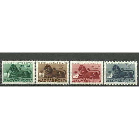 Ungaria 1946 - Ziua marcii postale, serie neuzata Ungaria 1946 - Ziua marcii postale, serie neuzata