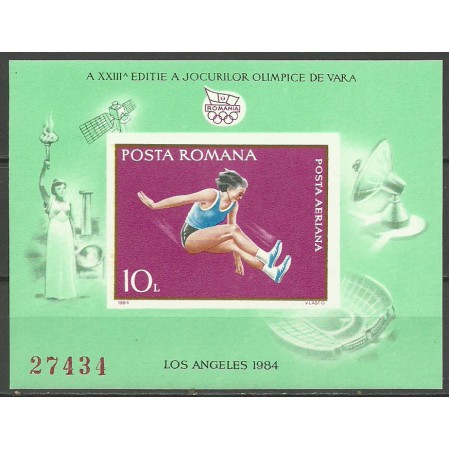 1984 - JO Los Angeles, colita ndt neuzata