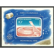 1976 - Jocurile Olimpice Montreal, colita nedantelata neuzata