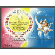 1985 - Conferința pentru securitate, colita nedantelata neuzata