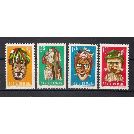 1969 - Masti folclorice, serie neuzata