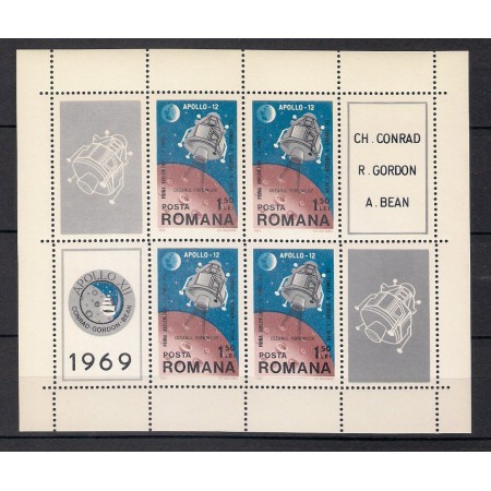 1969 - Apollo 12, bloc neuzat