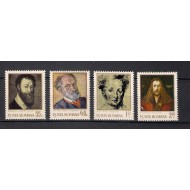 1971 - pictori, serie neuzata