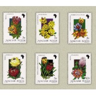 Ungaria 1990 - Flora africana, flori, serie neuzata