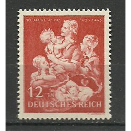 Deutsches Reich 1943 - Winterhilfswerk, neuzata Deutsches Reich 1943 - Winterhilfswerk, neuzata