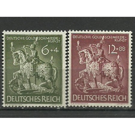 Deutsches Reich 1943 - Goldschmiede-kunst, aurari, serie neuzata Deutsches Reich 1943 - Goldschmiede-kunst, aurari, serie neuzata