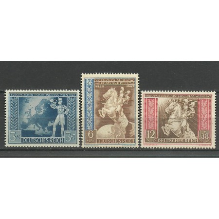 Deutsches Reich 1942 - Postkongres, serie neuzata Deutsches Reich 1942 - Postkongres, serie neuzata