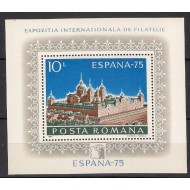 1975 - Expo filatelic "Espana 75" colita neuzata