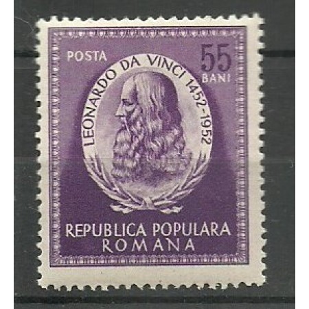 1952 - 500th nasterea lui Leonardo Da Vinci, neuzata