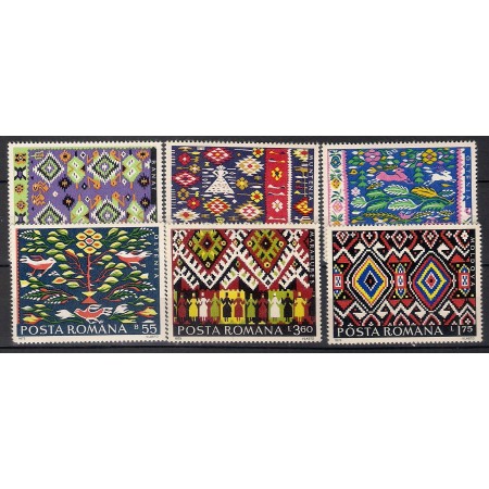 1975 - Scoarte romanesti, serie neuzata