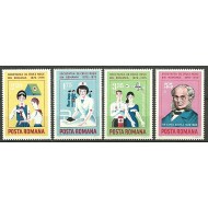 1976 - Crucea Rosie, serie neuzata