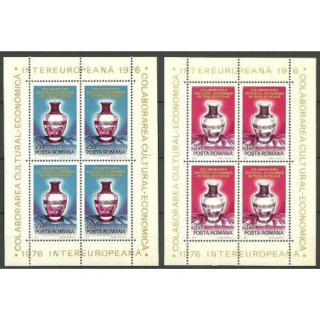 1976 - Colaborarea, ceramica, blocuri neuzate