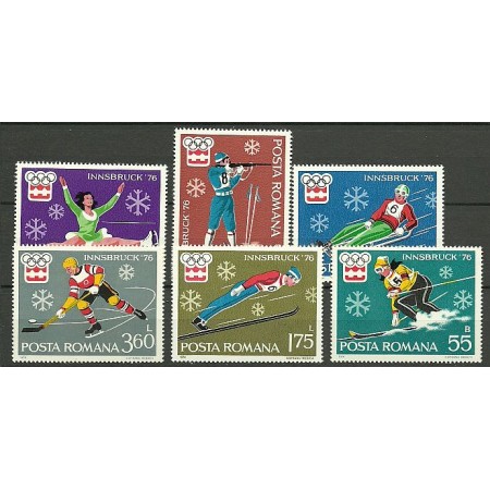 1976 - Jocurile Olimpice Innsbruck, serie neuzata