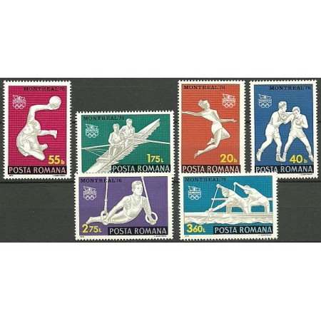 1976 - Jocurile Olimpice Montreal, serie neuzata