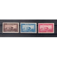 1928 - Posta aeriana C.RAIU filigran orizontal, serie neuzata