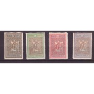 1906 - Ingerii, serie nestampilata cu sarniere