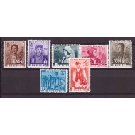 1936 - Costume nationale OETR, serie nestampilata cu sarniere