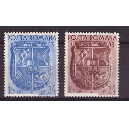 1943 - Ziua Sporturilor, serie neuzata