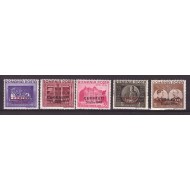 1941 - Fundația Carol I, supratipar CERNAUTI, serie neuzata