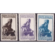 1942 - Pentru Transnistria, serie nestampilata cu sarniere