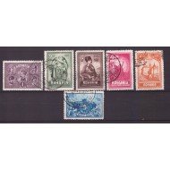 1929 - 10 ani de la unirea Transilvaniei, serie stampilata