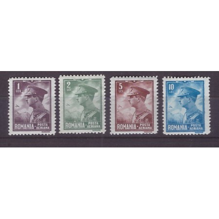 1930 - Carol II Posta Aeriana, serie nestampilata cu sarniere 1930 - Carol II Posta Aeriana, serie nestampilata cu sarniere